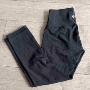 Lululemon Black High-Waisted Cropped Leggings